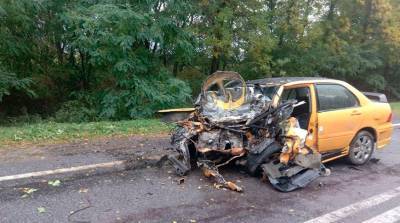 В Копыльском районе столкнулись две легковушки: погибли водители и пассажир