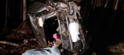 В Карелии водитель без прав сел за руль и погиб в ДТП