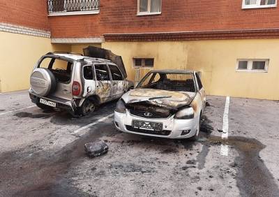 Во время пожара в центре Рязани никто не пострадал