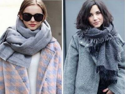 Больше ярких красок: как подобрать шарф к осеннему пальто