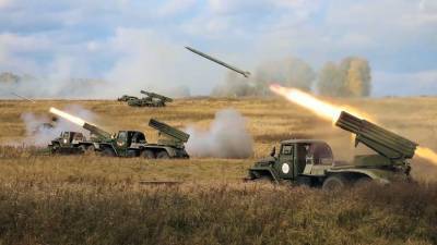 «Грады», «Акации» и «Ураганы»: артиллеристы армии ЦВО провели учение в Кемеровской области