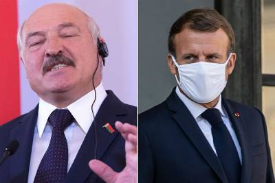 Лукашенко ответил «незрелому» Макрону на требование уйти в отставку
