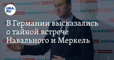 В Германии высказались о тайной встрече Навального и Меркель