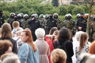 В МВД Белоруссии сообщили об уменьшении числа участников акций протеста