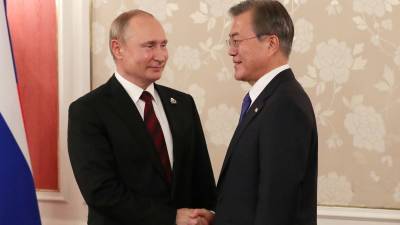 Кремль раскрыл детали телефонного разговора Путина с главой Южной Кореи
