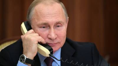 Состоялся телефонный разговор Владимира Путина с президентом Южной Кореи