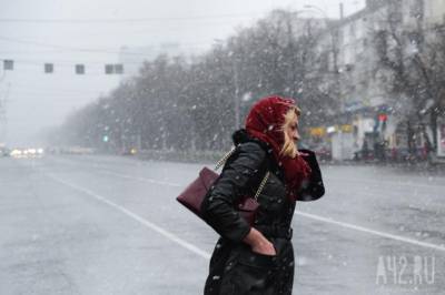 В Кузбассе прогнозируют дожди с мокрым снегом и похолодание до -5°С