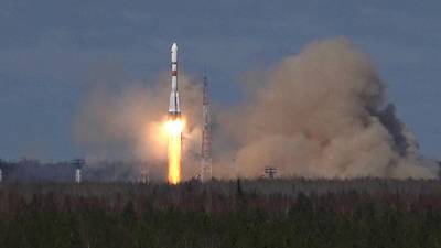 Три спутника «Гонец-М» впервые запустили на ракете «Союз-2.1б»