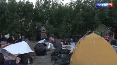 На станции Лихая убрали палаточный лагерь для граждан Узбекистана