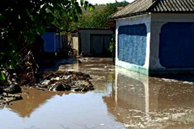 В Одесской области бушевала непогода: ливни затопили частные дома