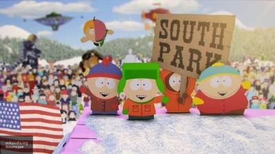 На стадионе в США герои мультфильма South Park заменили зрителей