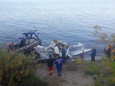 Уголовное дело возбуждено по факту падения самолета в Волгу в Кстовском районе