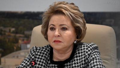 Матвиенко призвала прекратить боевые действия в Нагорном Карабахе