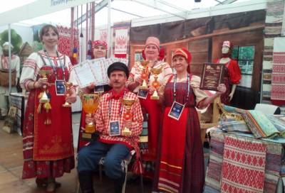 Мастера Вепсского центра фольклора завоевали признание Международной выставки-ярмарки "Сокровища Севера - 2020"