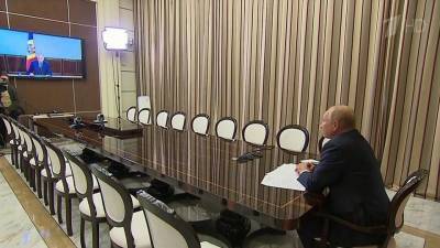 Владимир Путин в режиме видеоконференции провел переговоры с президентом Молдавии