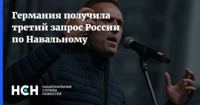 Германия получила третий запрос России по Навальному