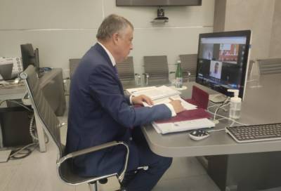Губернатор Ленобласти принял участие в онлайн-заседании Конгресса Совета Европы