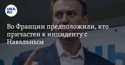 Во Франции предположили, кто причастен к инциденту с Навальным