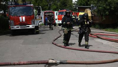 В Воронежской области ликвидировали последний крупный пожар