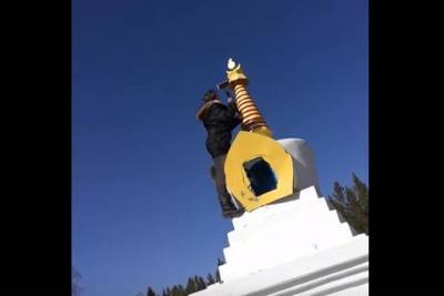 «Сатану я не уважаю»: дело разрушившей буддийскую святыню в Красноярском крае женщины передано в суд