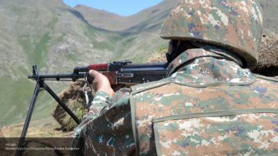 Минобороны Армении показало кадры с ударами по солдатам Азербайджана