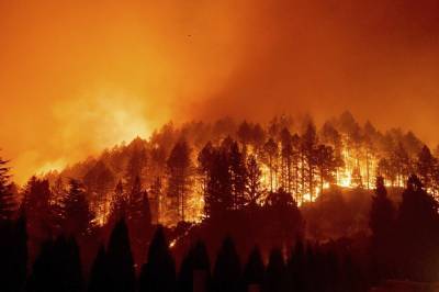В Калифорнии снова начались пожары