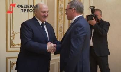 Лукашенко видит потенциал для увеличения товарооборота с Омской областью