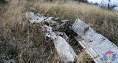 Обломки подбитой авиатехники ВС Азербайджана – в Карабахе опубликовали новые фото