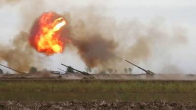 Минобороны Азербайджана заявило об уничтожении двух армянских танков