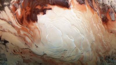 На Марсе обнаружена система подлёдных озёр