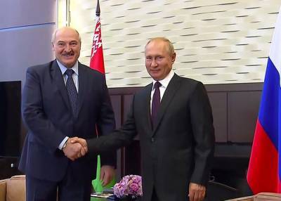 Путин назвал отношения с Белоруссией братскими и подлинно союзническими
