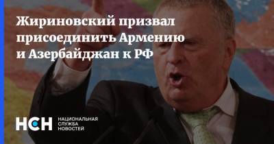 Жириновский призвал присоединить Армению и Азербайджан к РФ
