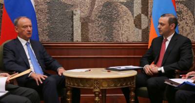 Переговоры Григорян-Патрушев: секретарь Совбеза России обеспокоен ситуацией в Карабахе