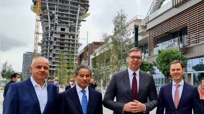 «Лучше, чем в Осло и Вене»: президент Сербии оценил крупный градостроительный проект в Белграде