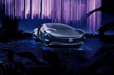 Mercedes-Benz представил электромобиль, созданный по мотивам фильма «Аватар» (ФОТО)