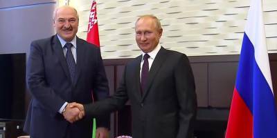 Президент России назвал братскими отношения с Белоруссией