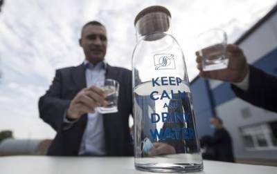 Кличко: 40% воды в Киеве очищается без хлора