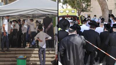 "Заразятся все до единого": толпа и хаос у пунктов сдачи анализов на коронавирус в Иерусалиме