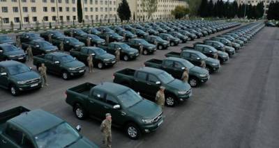 Автопарк Сил обороны Грузии пополнился 160 пикапами FORD Ranger