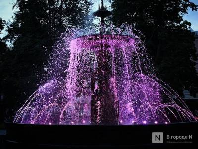Главный фонтан Нижнего Новгорода уйдет на зимовку 1 октября