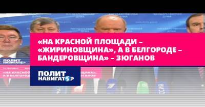 «На Красной площади – «жириновщина», а в Белгороде – бандеровщина»...