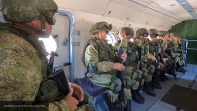 Российские десантники вернулись из Белоруссии в РФ после учений
