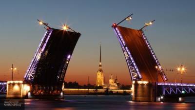 Современное освещение установят на мостах через Неву в Петербурге