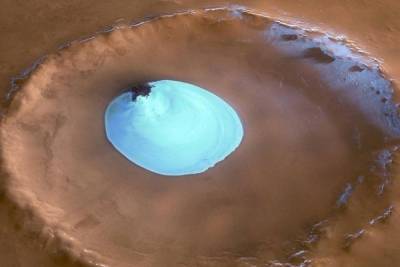 75 000 квадратных км: на Марсе обнаружили систему подледных водоемов