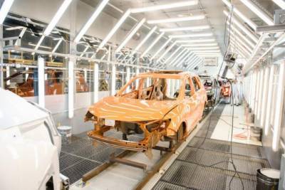 Петербургский завод Nissan усовершенствовал технологию окраски автомобилей