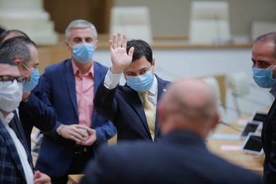 Повторное тестирование не подтвердило коронавирус у спикера парламента Грузии