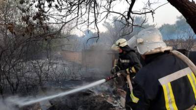 Пожар на Луганщине унес жизнь одного человека