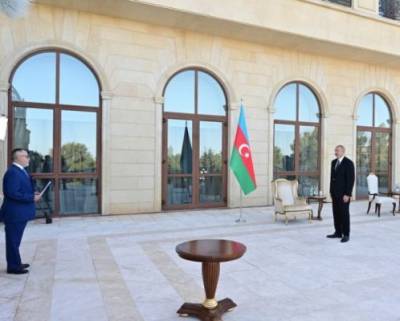Алиев «обрушился» на нового посла Греции союзом Азербайджана и Турции
