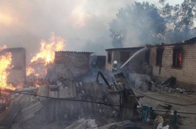 Лесной пожар в Харьковской области — одно село сгорело, под угрозой еще два