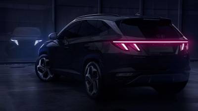 Hyundai рассекретила внешность нового кроссовера Tucson